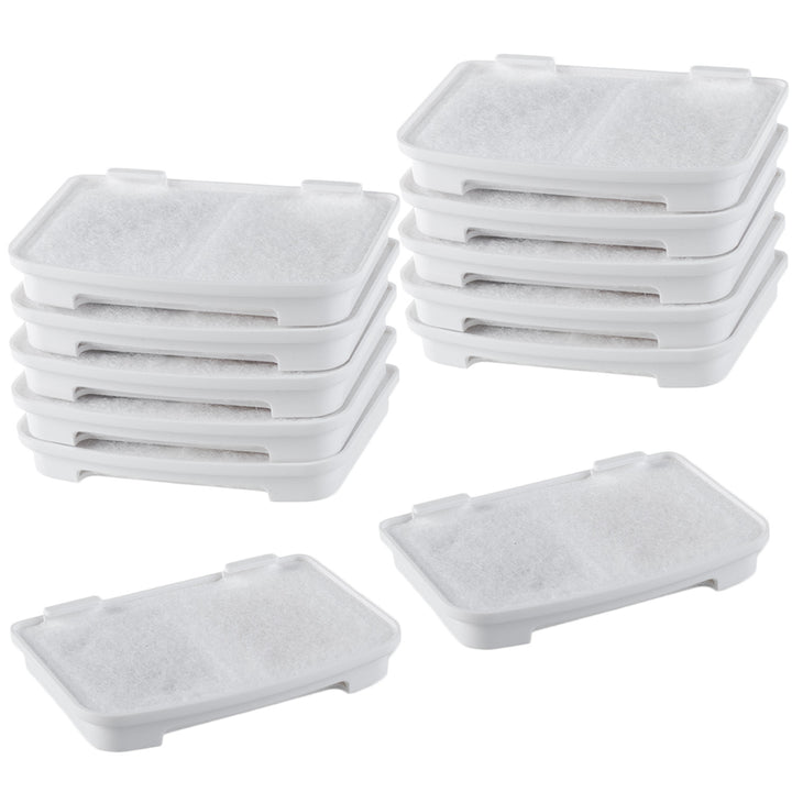 Conjunto de filtros GreenBlue GB394, pacote de 12 unidades, para dispensador automático de água para animais de estimação