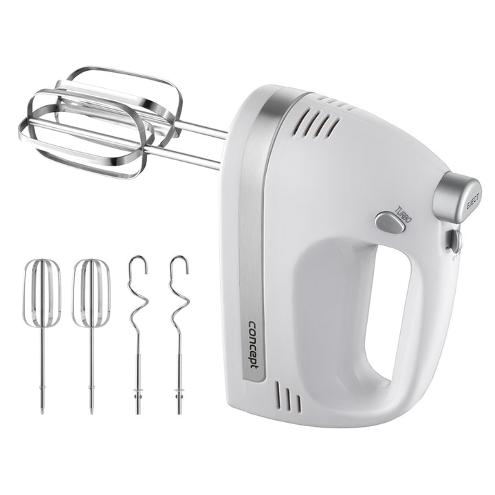 Batedeira Concept SR3390, 5 velocidades, função turbo, 500 W, branca