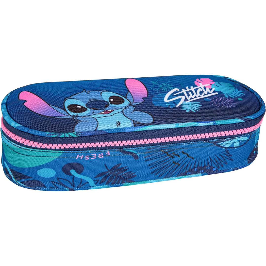 Estojo oval CoolPack Campus Disney Core Stitch F062780