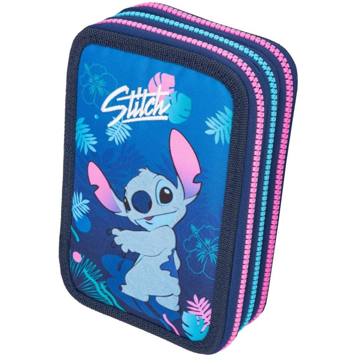 Estojo CoolPack de três compartimentos com acessórios JUMPER 3 STITCH
