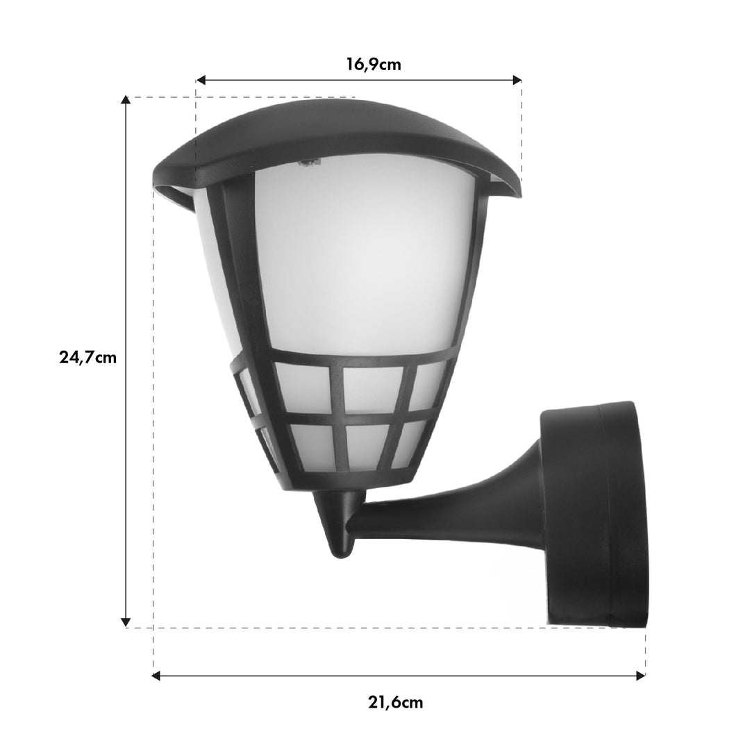 Aplique exterior fachada 8W LED