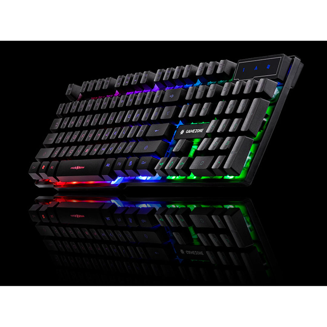 Teclado para juegos Tracer, retroiluminación LED, USB, GAMEZONE LoCCar