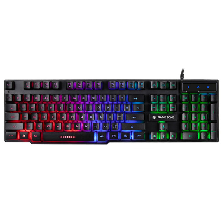 Teclado para juegos Tracer, retroiluminación LED, USB, GAMEZONE LoCCar