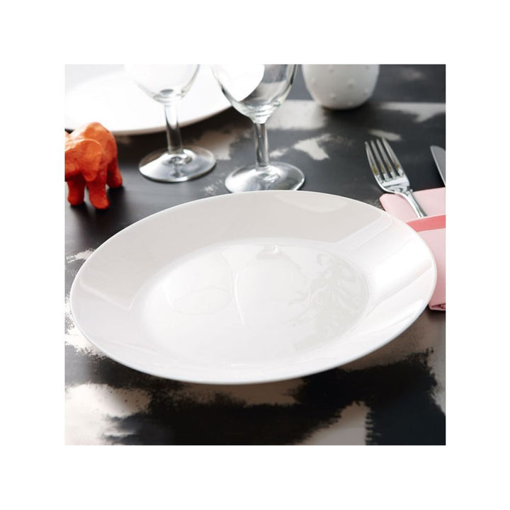 Prato raso Luminarc Arcopal Zelie, redondo, 25 cm, branco