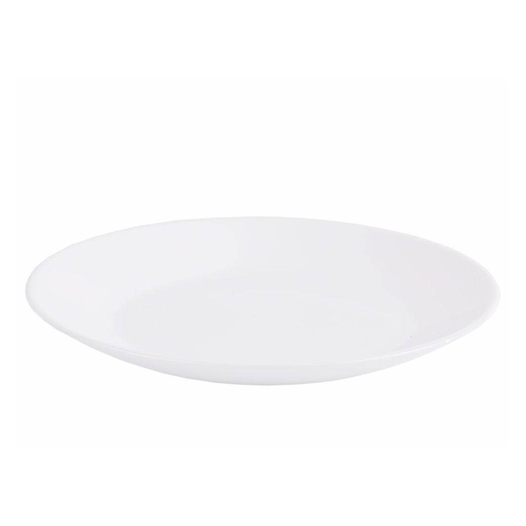Prato de Sobremesa Luminarc Arcopal Zelie, Redondo 18 cm, Branco