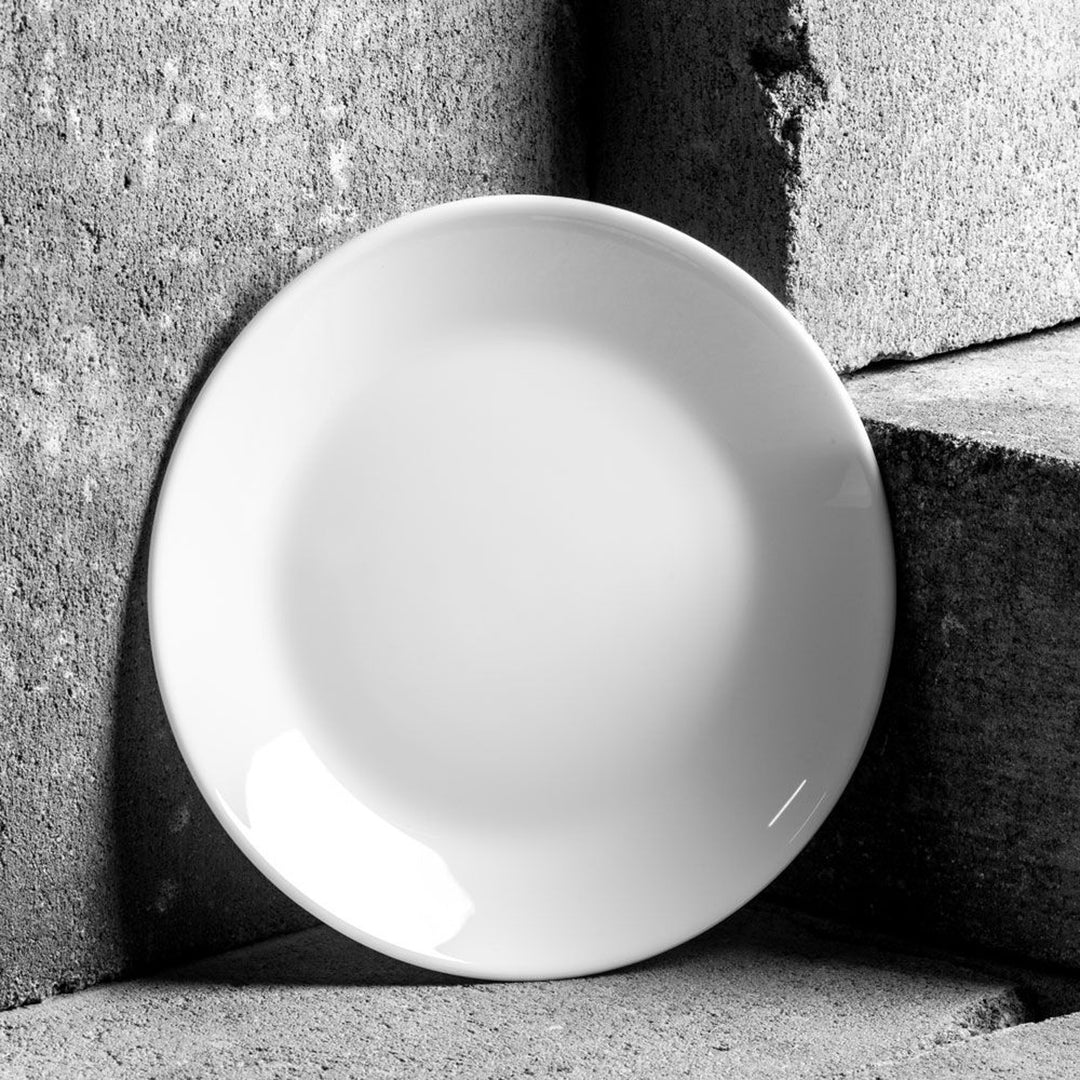 Prato de Sobremesa Luminarc Arcopal Zelie, Redondo 18 cm, Branco