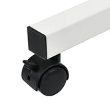 Maclean MC-121 W Soporte móvil para escritorio/portátil, regulable en altura 59-89cm, max. 30kg, blanco