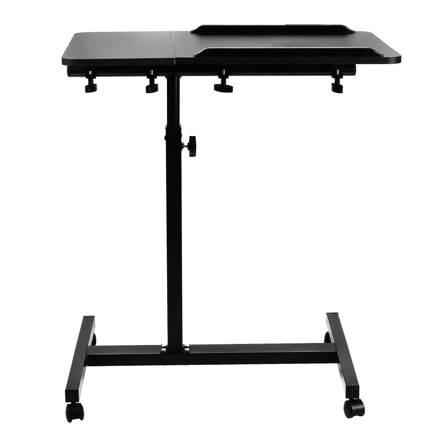 Maclean MC-121 B Soporte móvil para escritorio/portátil, regulable en altura 59-89cm, max. 30kg, negro