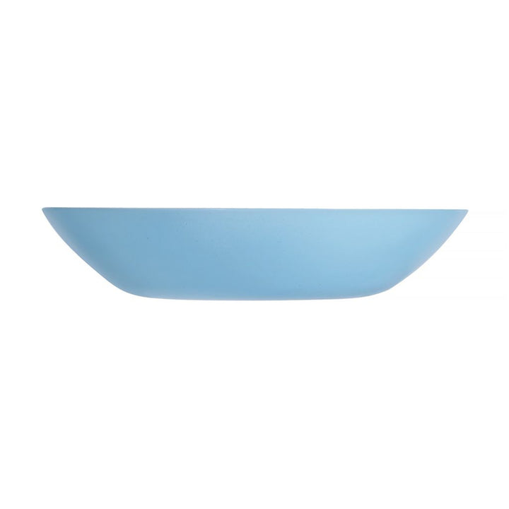 Prato de sopa fundo Luminarc Diwali, redondo, 20 cm, azul
