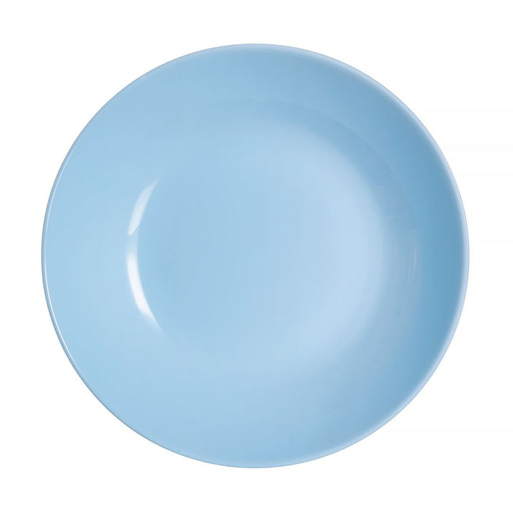 Prato de sopa fundo Luminarc Diwali, redondo, 20 cm, azul