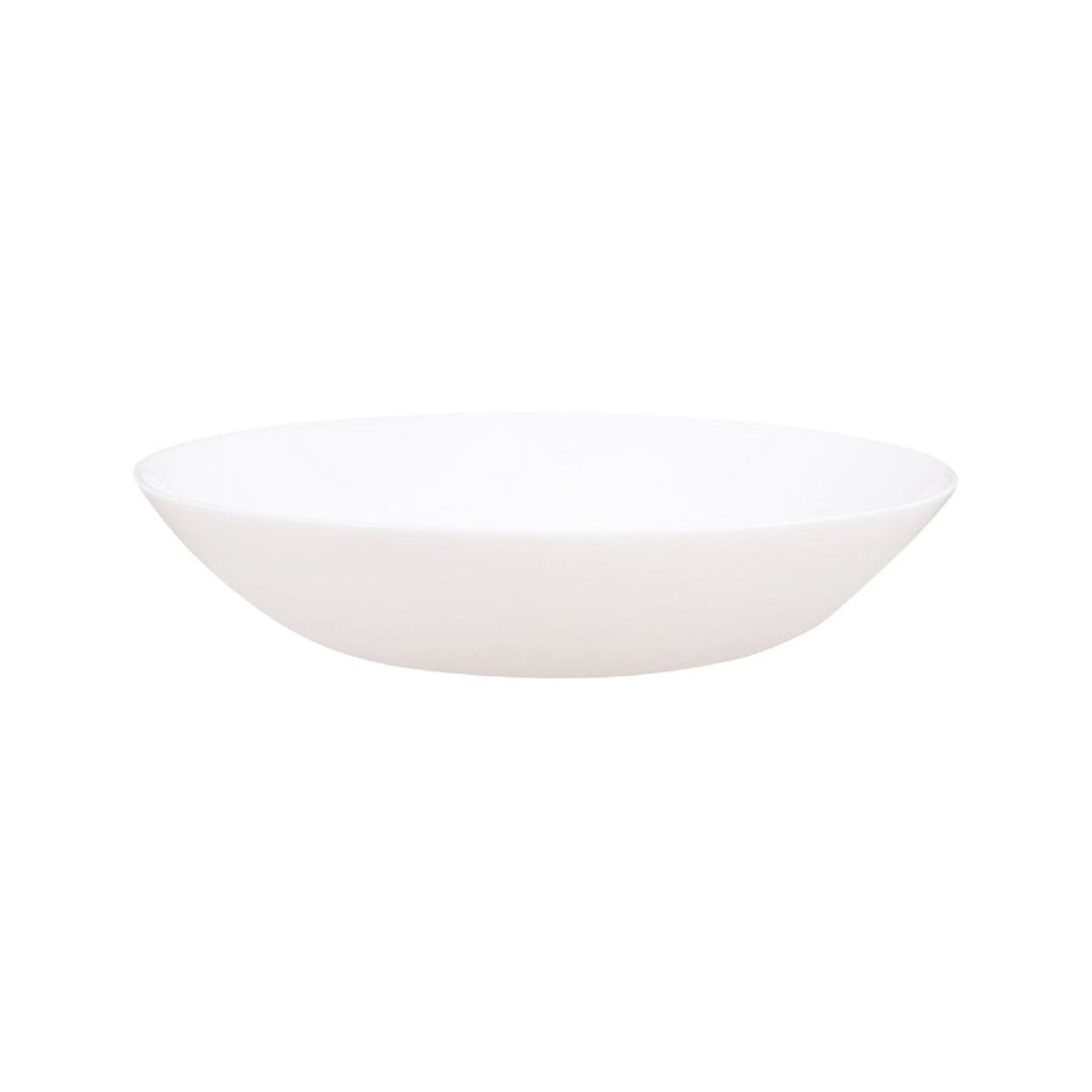 Prato redondo fundo Luminarc Diwali 21 cm, branco