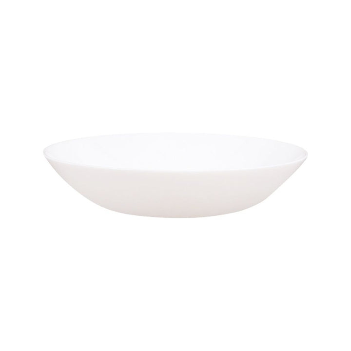 Prato redondo fundo Luminarc Diwali 21 cm, branco