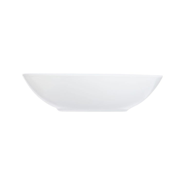 Prato redondo fundo Luminarc Diwali 21 cm, branco