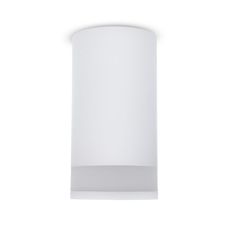 Maclean MCE361 W Luminária/tubo de montagem superficial, spot, redondo, alumínio, GU10, 55x130 mm, branco + Lâmpada LED Maclean Energy MCE437 WW GU10 7 W, branco quente 3000 K, 220-240 V~, 50/60 Hz, 490 lúmens