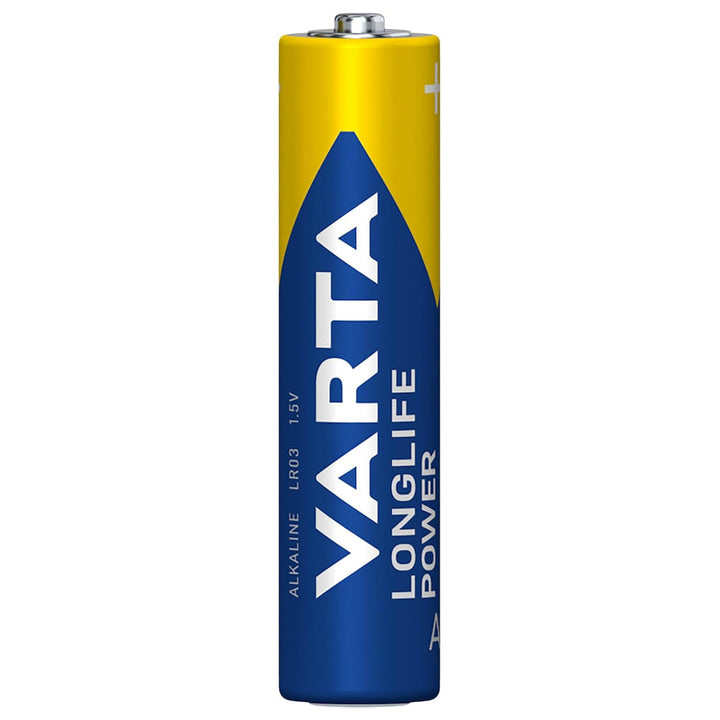 VARTA Longlife Power, 6 pilas alcalinas AAA, LR03, 1,5 V