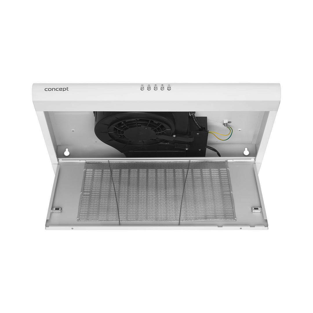 Exaustor de encastrar Concept OPP1360wh 60 cm, branco