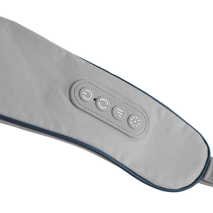 Massajador de Ombros e Pescoço Media-Tech. Shiatsu, Mãos de Imitação 5D, 6 Cabeças de Massagem, 3 Modos, 3 Velocidades, Sem fios, Porta de Carregamento USB-C