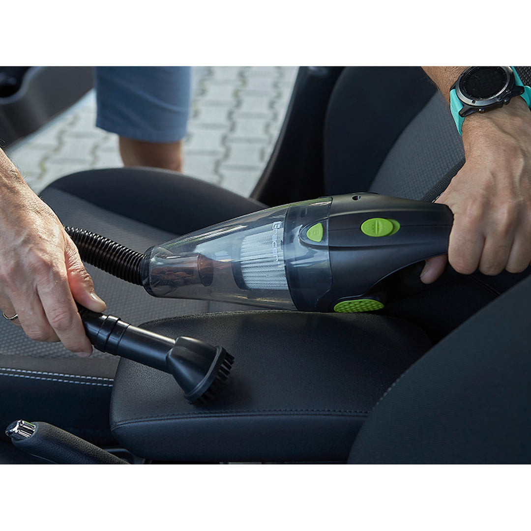 Tracer Aspirador de coche, 2 filtros HEPA, Alimentación 12V, 100W, OK-V1