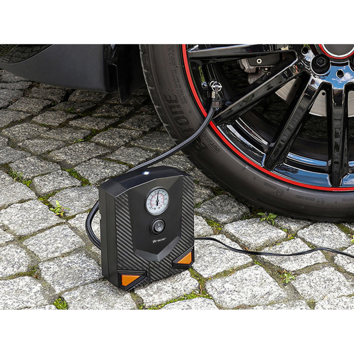 Tracer Compresor para Coche, Moto, Bicicleta, Balón, 120W, 8 bar, RES-03ML