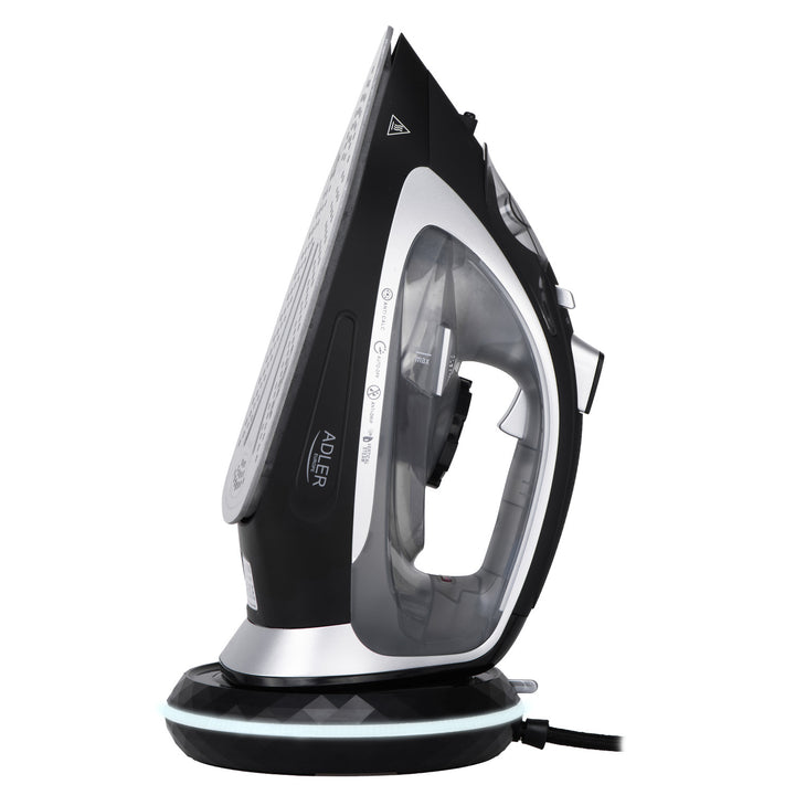 Adler AD 5043 Plancha de vapor sin cable, Plancha de cerámica, 2800 W