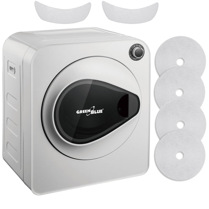 GreenBlue secadora eléctrica para ropa, 3kg carga, GB405+ 2pcs. Juego de filtros para secadora GreenBlue GB483