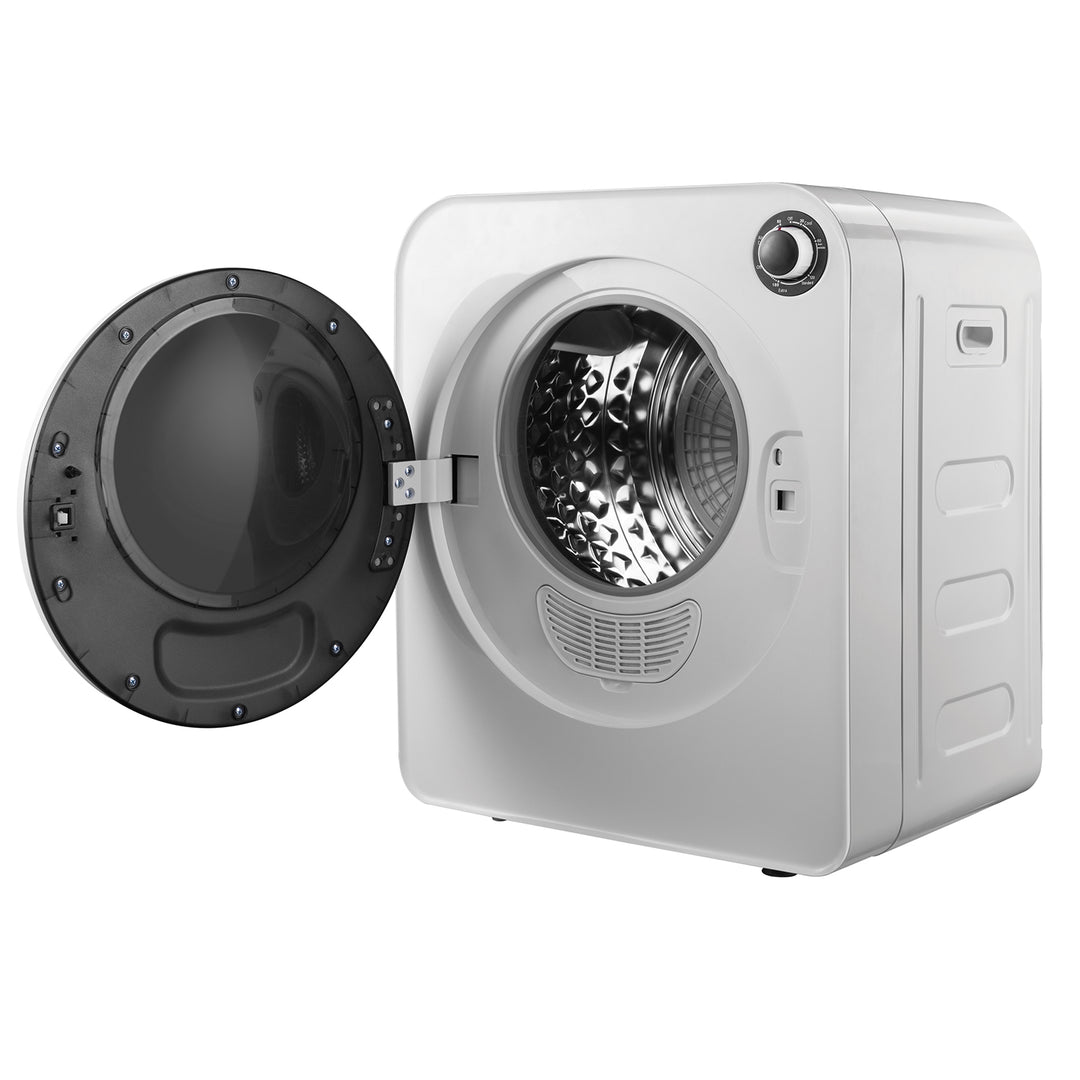 Máquina de secar roupa elétrica GreenBlue, carga de 3 kg, conjunto de filtros para máquina de secar roupa GB405 + 4 peças GreenBlue GB483, 1 entrada, 2 saídas