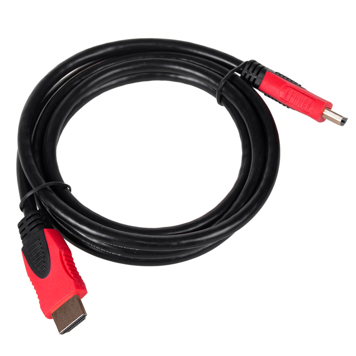Maclean Soporte TV con estante DVD, VESA 200x200 , 23"-42", 30kg, MC-771+HDMI 2.0 4K 3D UHD 1.8m CABLE 48 bit