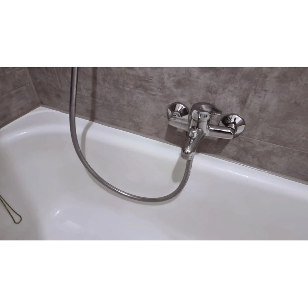 Azulejos autocolantes para pavimento e parede Fliesana, conjunto de 3, impermeáveis, padrão de betão cinza claro