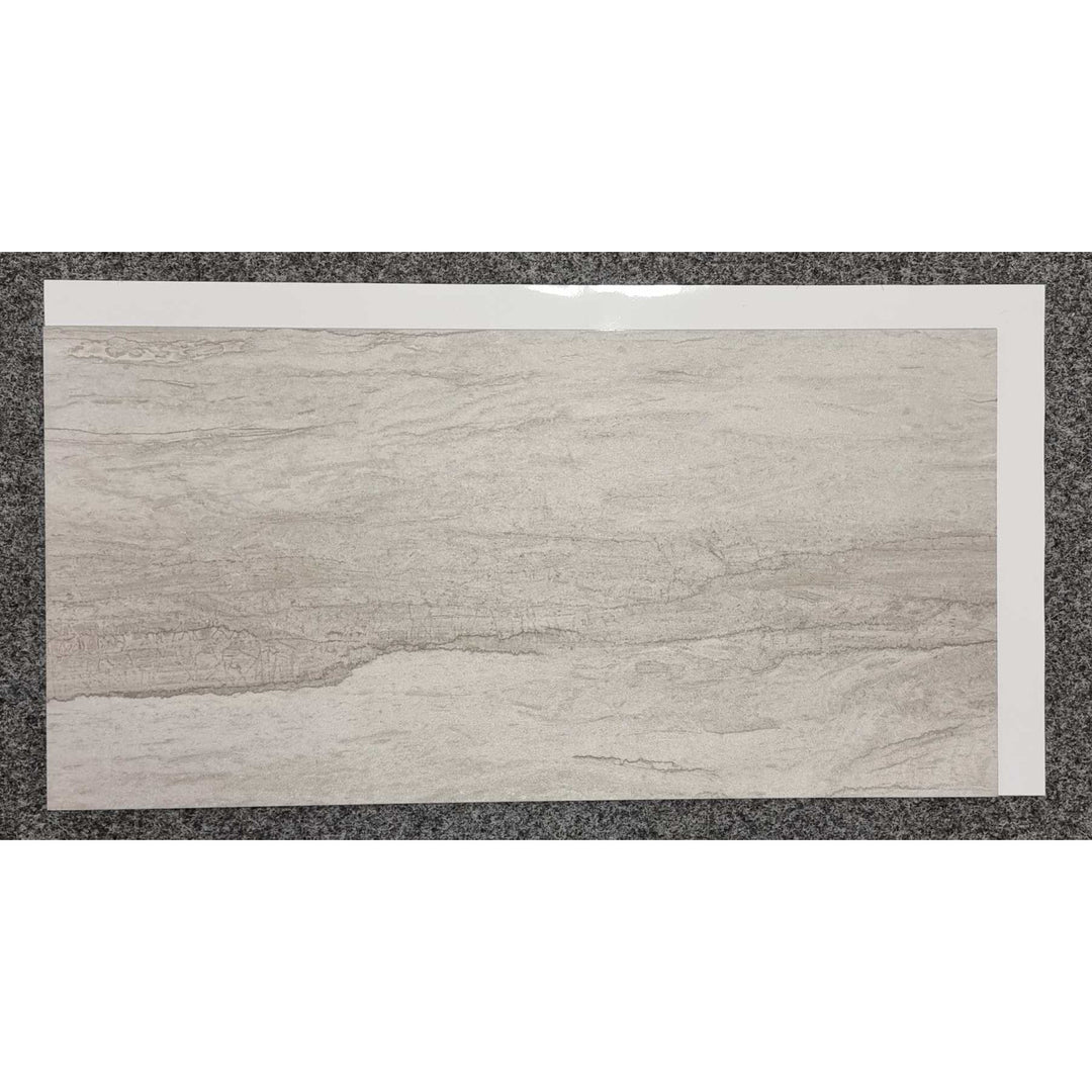 Azulejos autocolantes para parede e pavimento Fliesana, conjunto de 3, impermeáveis, padrão de pedra natural (penhasco)