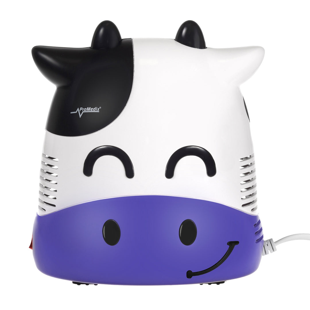 Promedix PR-810 Inhalador infantil, fudge, nebulizador, mascarilla, juego de filtros + Termómetro médico de infrarrojos sin contacto Promedix PR-960