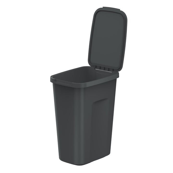 Keden Papelera, Capacidad 35 litros, Color negro, COMPACTA Q PLUS