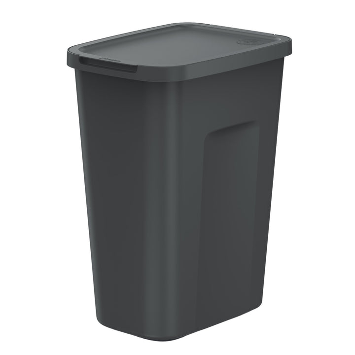 Keden Papelera, Capacidad 35 litros, Color negro, COMPACTA Q PLUS