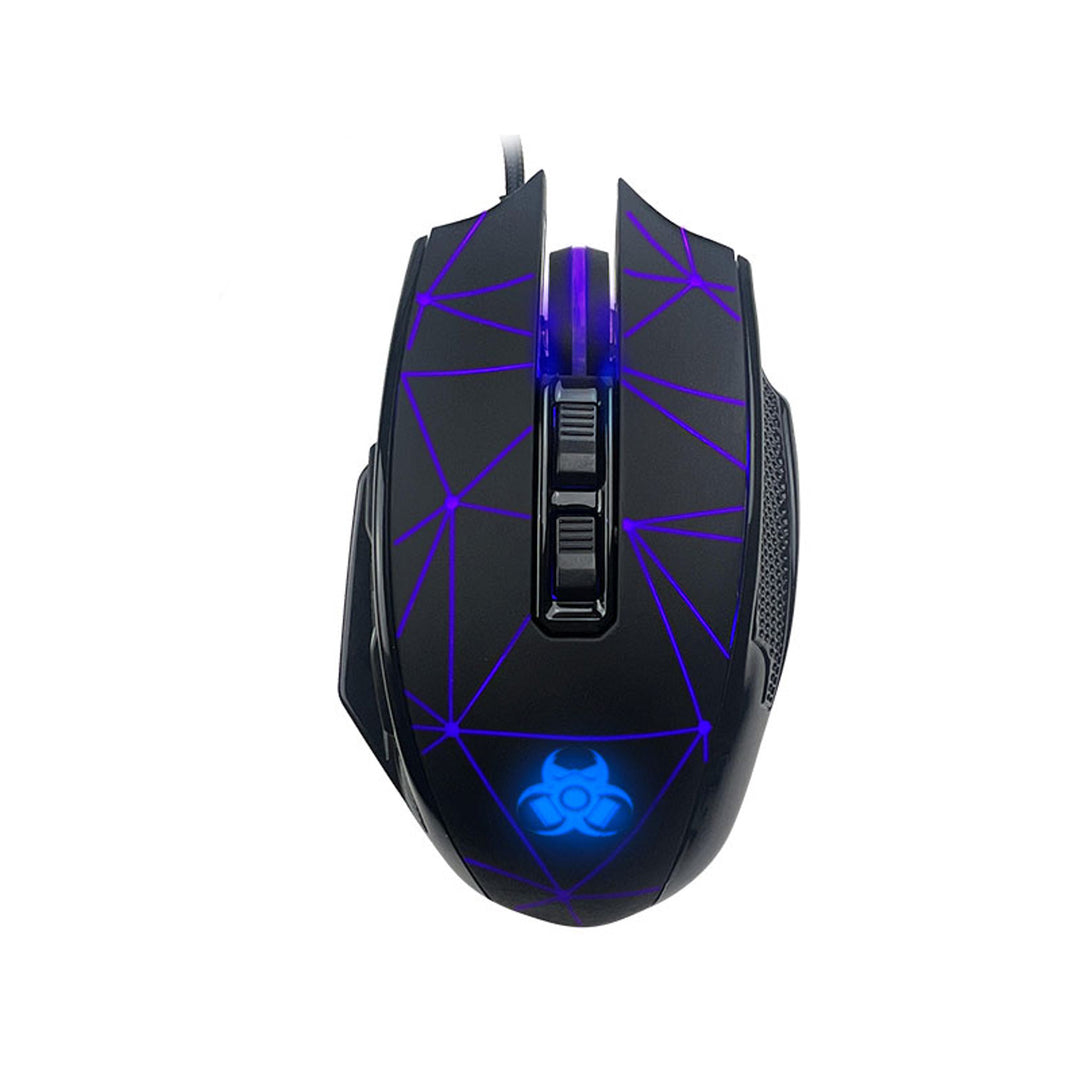 Rato gaming Tracer Space, retroiluminação RGB, 7200 DPI