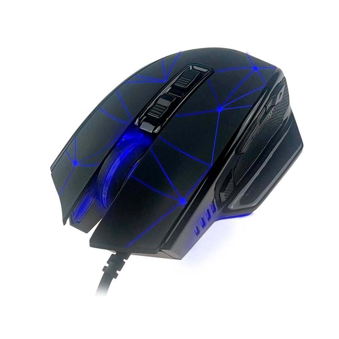 Rato gaming Tracer Space, retroiluminação RGB, 7200 DPI