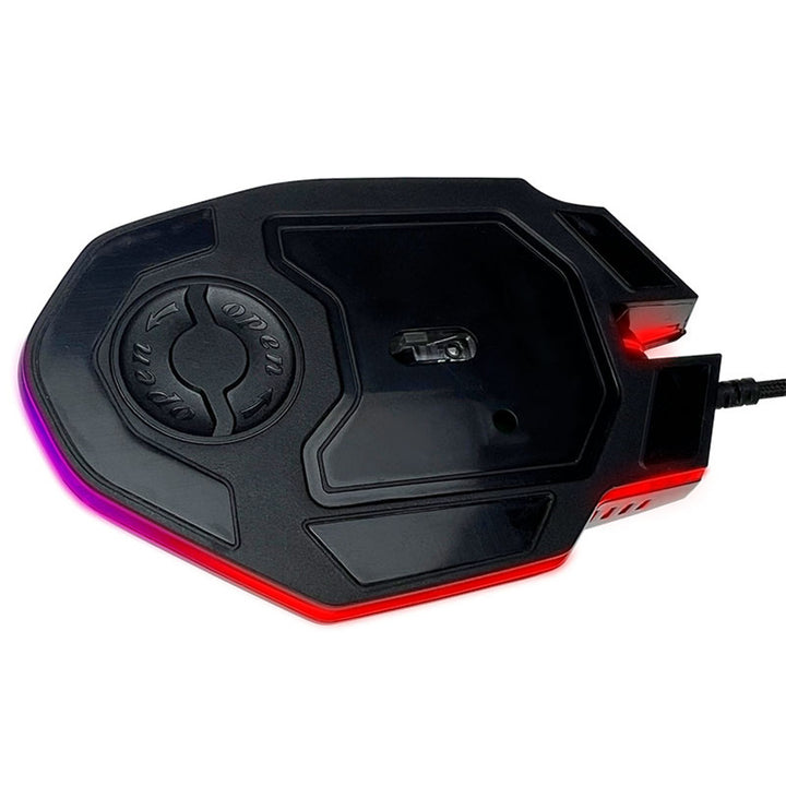 Rato gaming Tracer Space, retroiluminação RGB, 7200 DPI