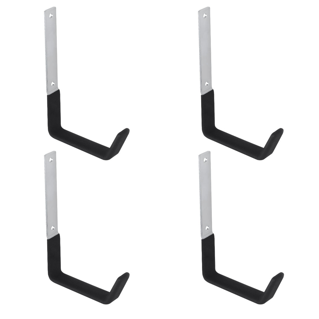 Suporte de parede Maclean MC-480, para pneus, rodas, escadas, bicicletas, aço, carga máxima de 10 kg, 4 peças