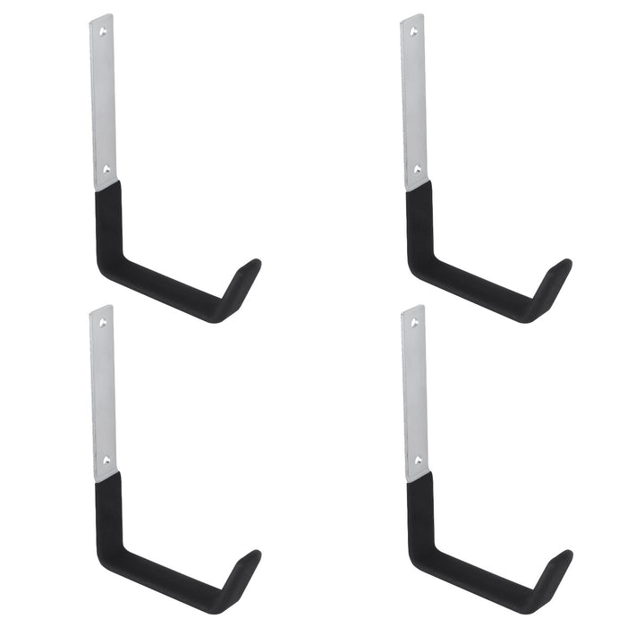 Suporte de parede Maclean MC-480, para pneus, rodas, escadas, bicicletas, aço, carga máxima de 10 kg, 4 peças
