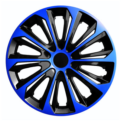 Tapacubos universal 16'' NRM Strong Duo azul/negro 1 pieza