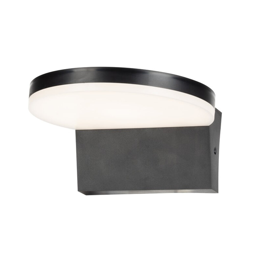 Rabalux Batida Aplique de pared, Iluminación de exterior, 9W, negro