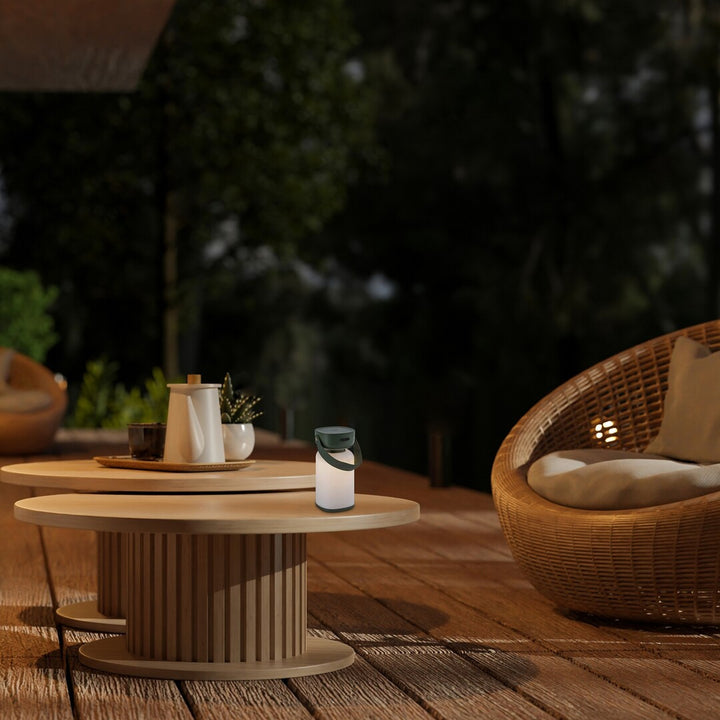 Candeeiro Decorativo Rabalux Funes, Exterior, IP44, 3W, Verde