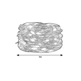 Rabalux Biri Iluminación exterior, cadena LED RGB, IP44, Wi-Fi, Bluetooth