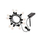 Rabalux Zirc Lámpara solar de exterior, Iluminación de terraza 3.6W IP44