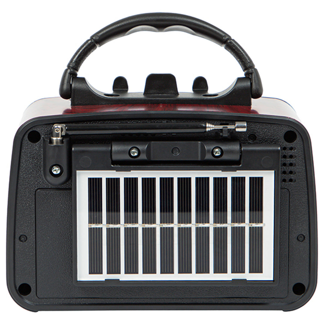 BLOW Radio portátil solar analógica AM/FM BT RA10, AUX, USB, TWS
