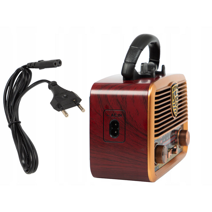 BLOW Radio portátil solar analógica AM/FM BT RA10, AUX, USB, TWS