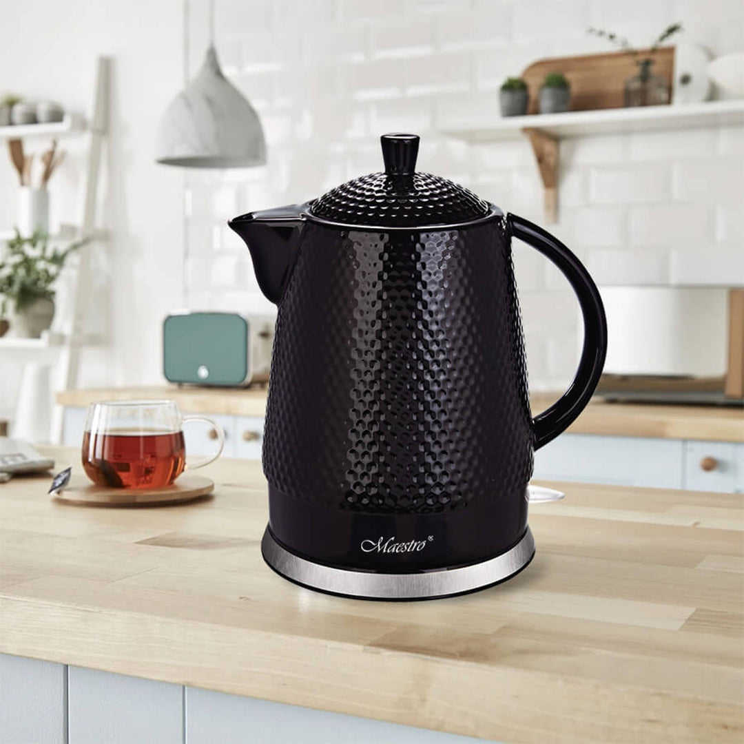 Maestro Hervidor cerámico, capacidad 1,5 l, 1500 W, negro, MR069