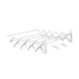 ABJ Secadora de ropa, de pared, plegable, blanca, 100 cm