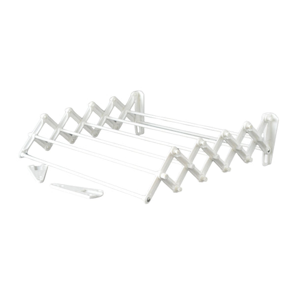 ABJ Secadora de ropa, de pared, plegable, blanca, 100 cm