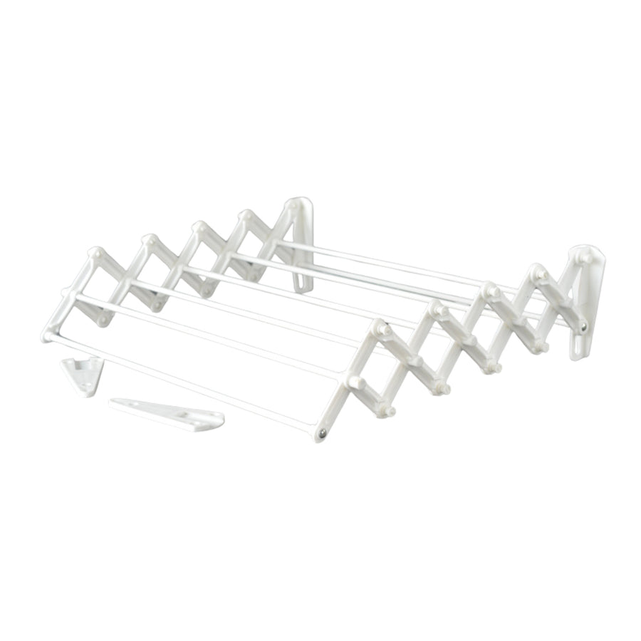 ABJ Secadora de ropa, de pared, plegable, blanca, 100 cm