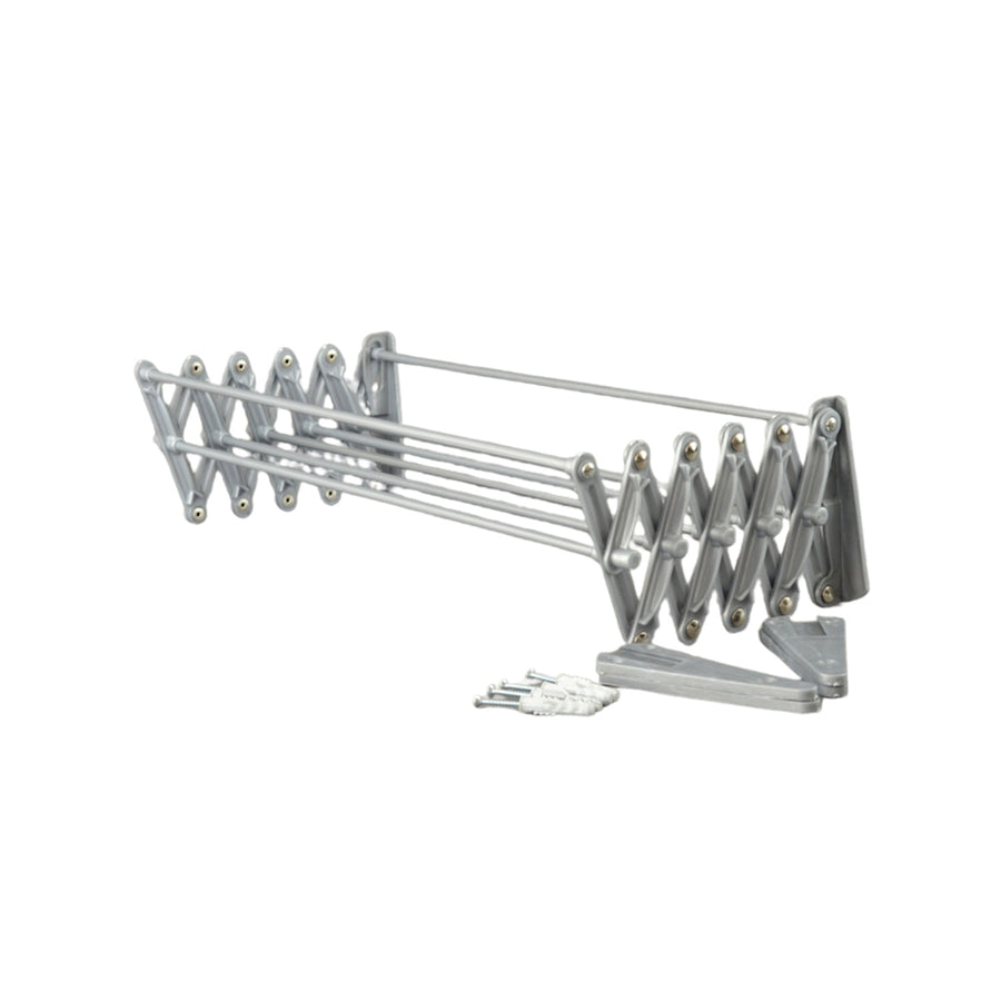 ABJ Secadora de ropa, de pared, plegable, gris, 100 cm