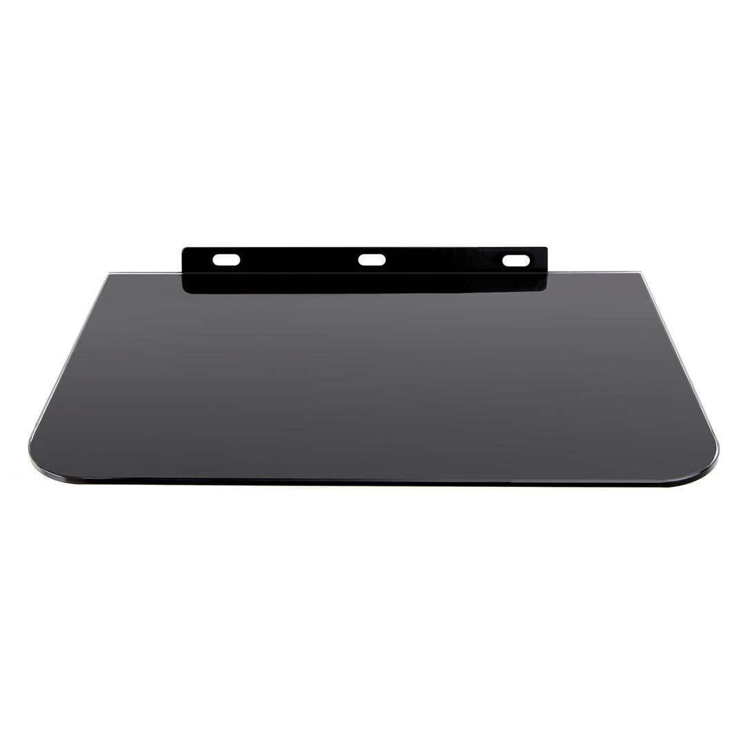 Maclean Estante para DVD, máx. 10kg, vidrio, MC-738, 2 piezas